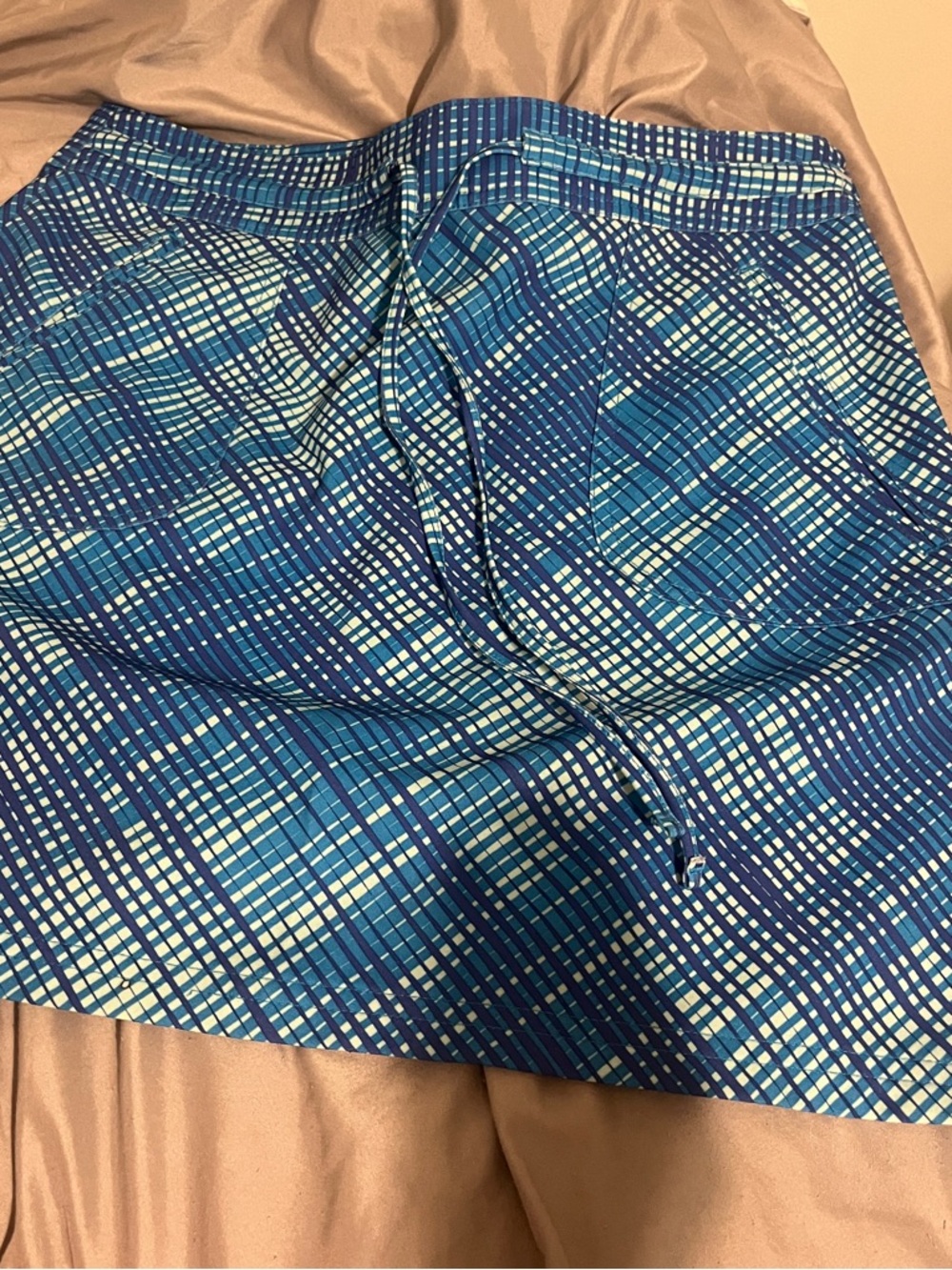 Women’s Oakley Sz 8 Blue Tennis or Golf Mini Skirt with Drawstring and pockets